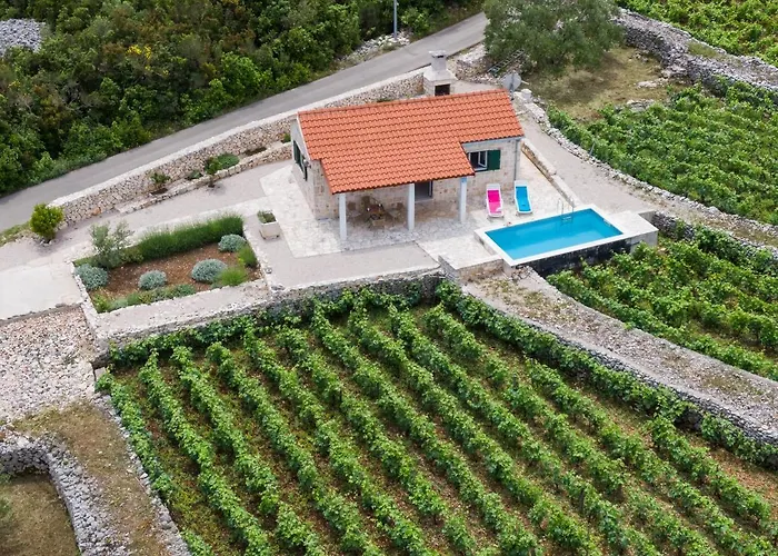 Hébergement de vacances Vineyard House & Olive Grove House Račišće